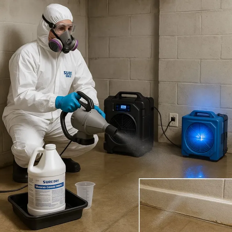 Sanitization and Odor Removal process in Miamisburg, OH