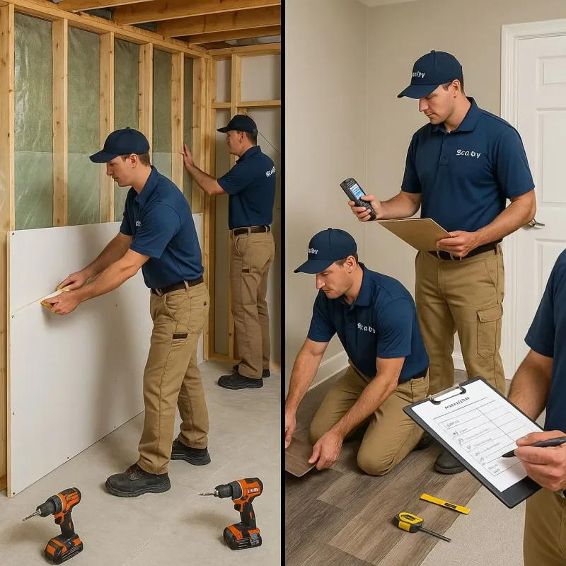 Repairs and Reconstruction process in Miamisburg, OH